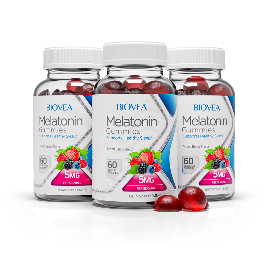 MELATONIN GUMMIES 5mg (Mixed Berry) 180 Gummies VALUE PACK