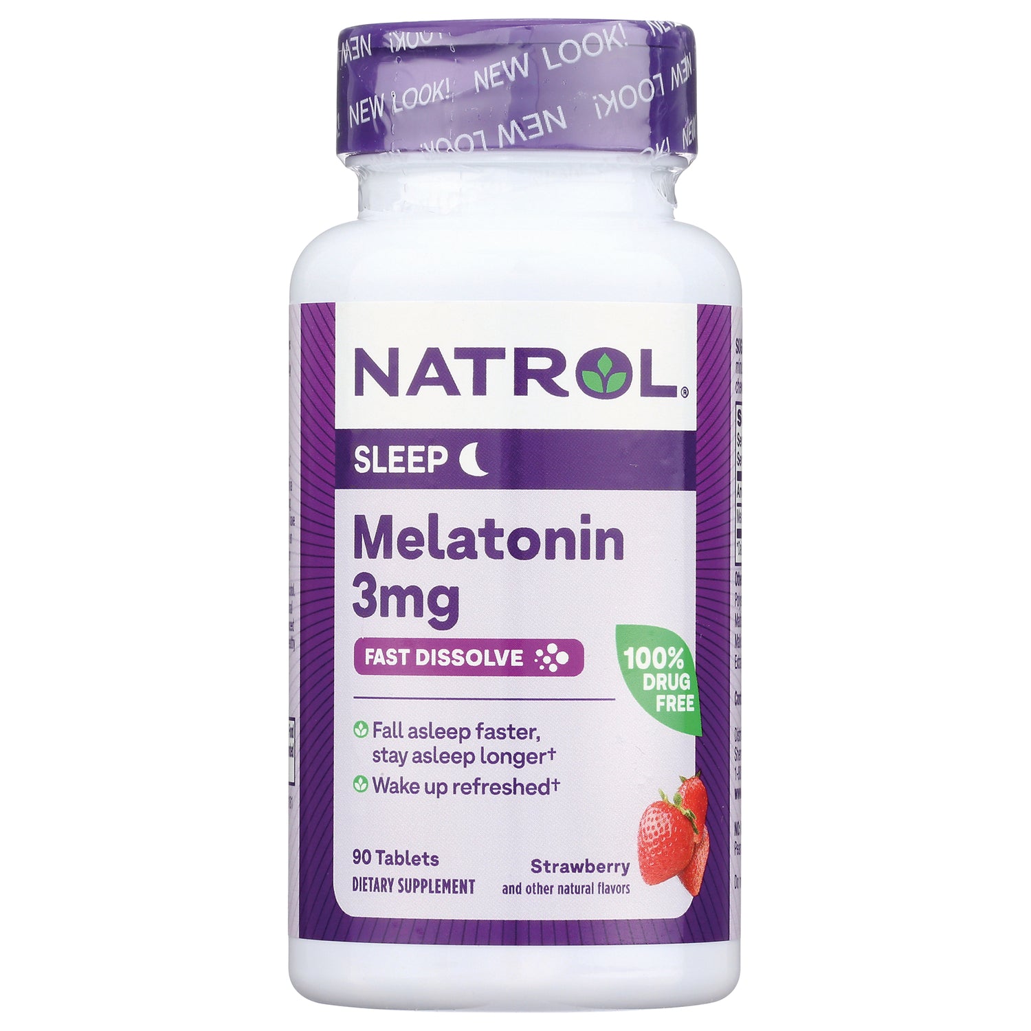 Melatonin Fast Dissolve - Strawberry