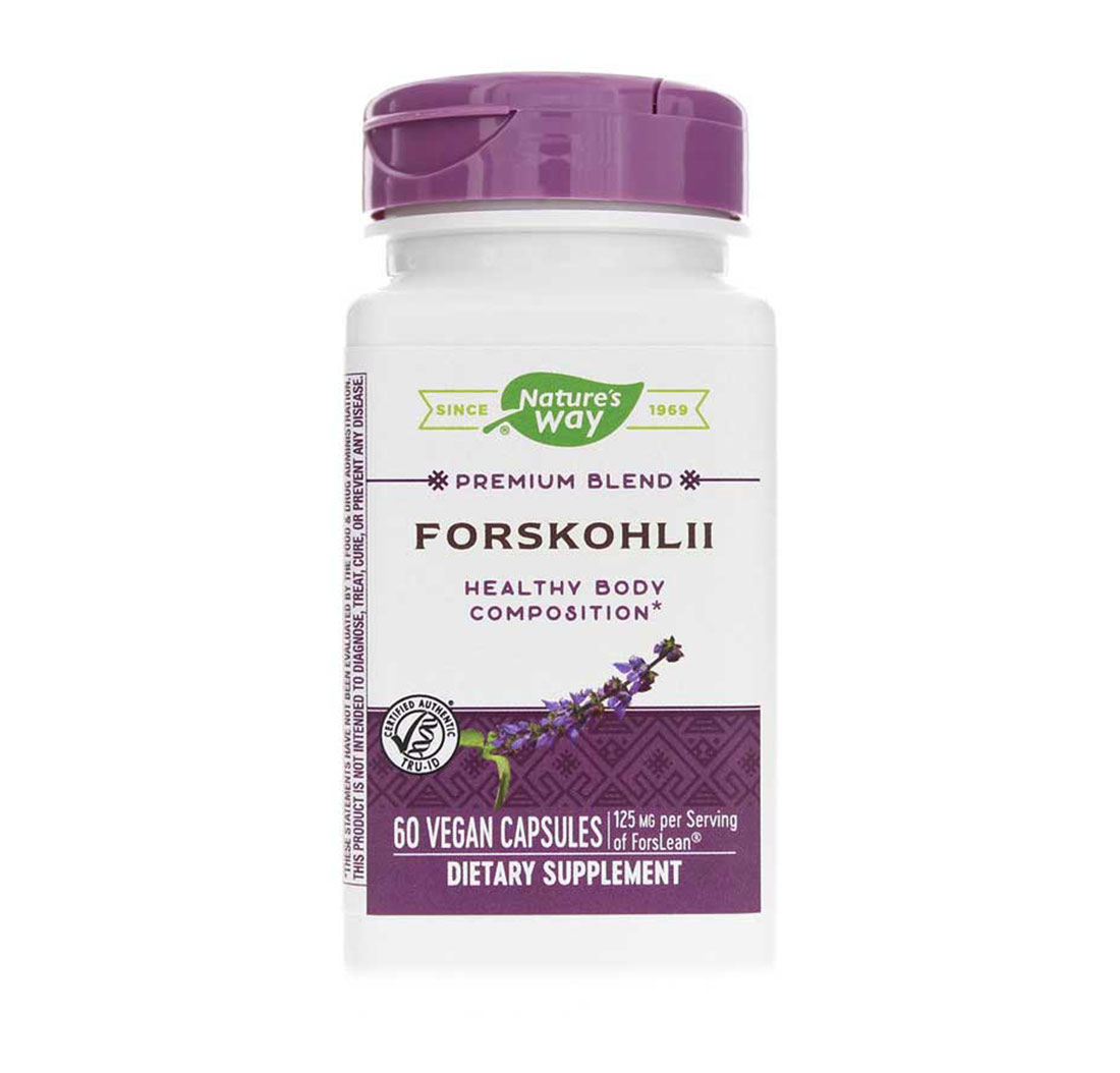 FORSKOHLII 125 mg 60 Vegan Capsules