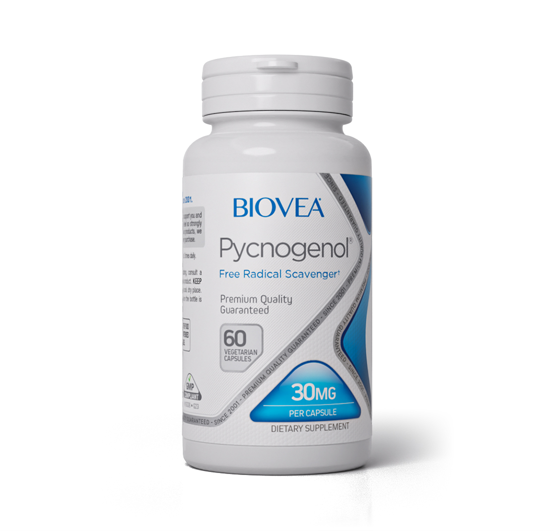 PYCNOGENOL 30mg 60 Vegetarian Capsules