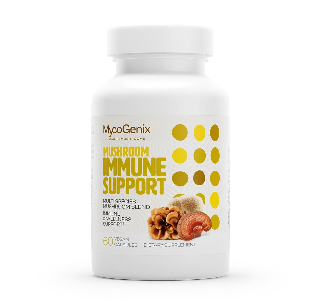 MUSHROOM IMMUNE SUPPORT 60 Vegan Capsules