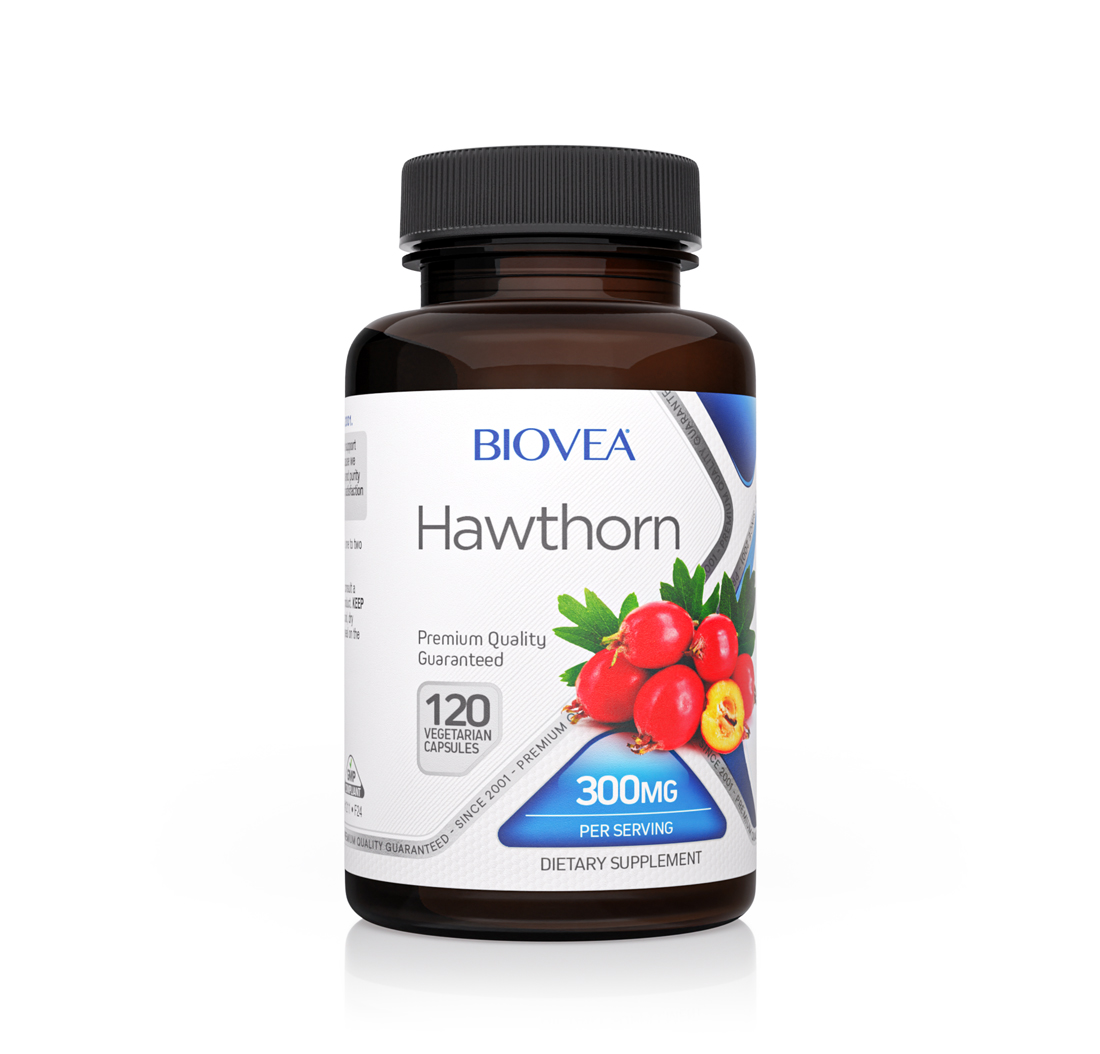 HAWTHORN 300mg 120 Vegetarian Capsules