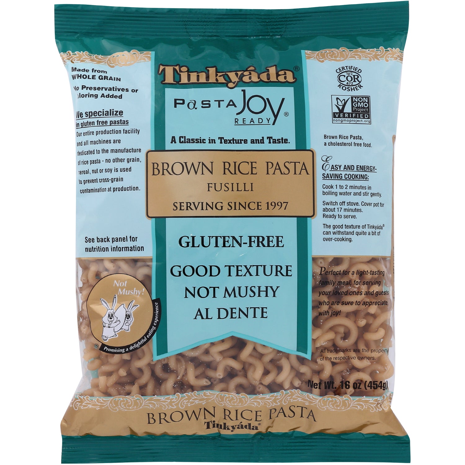 Brown Rice Pasta - Fusilli