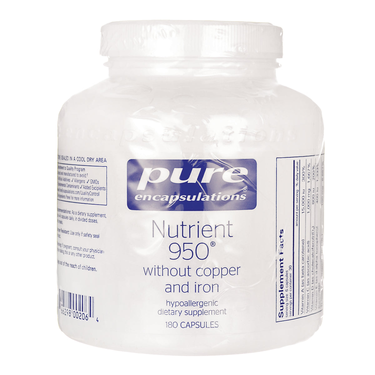 Nutrient 950 without Copper & Iron