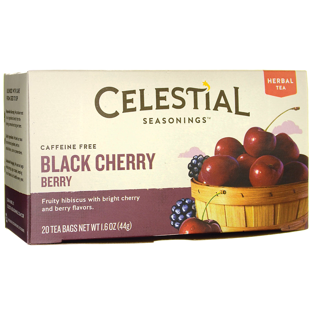 Black Cherry Berry Herbal Tea - Caffeine Free