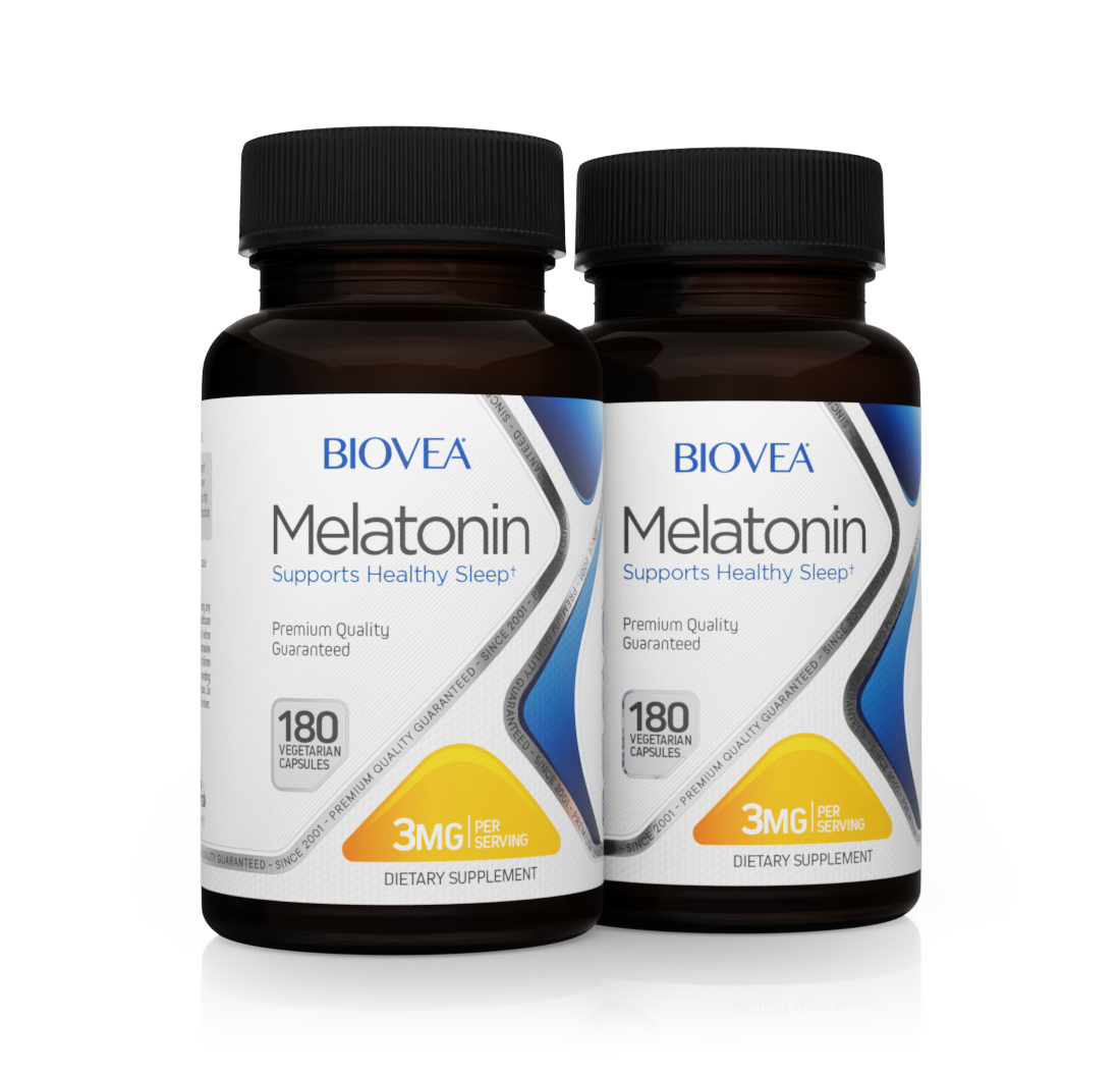 MELATONIN 3mg 360 Capsules VALUE PACK