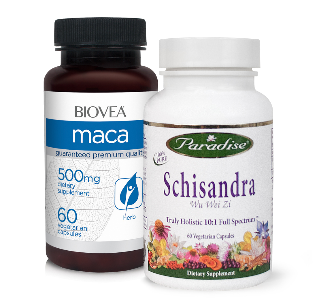 SCHISANDRA & MACA VITALITY VALUE PACK
