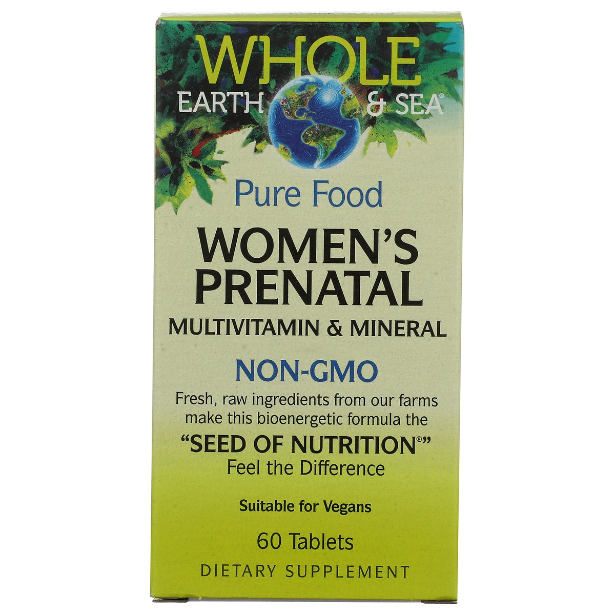 Whole Earth & Sea Women's Prenatal Multivitamin &Mineral