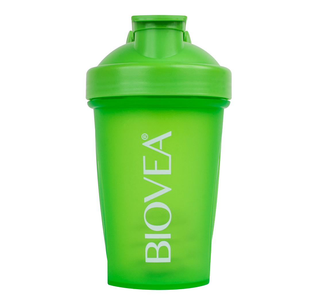 BIOVEA BPA FREE SHAKER CUP WITH MIXER BALL (13.5oz)  400ml