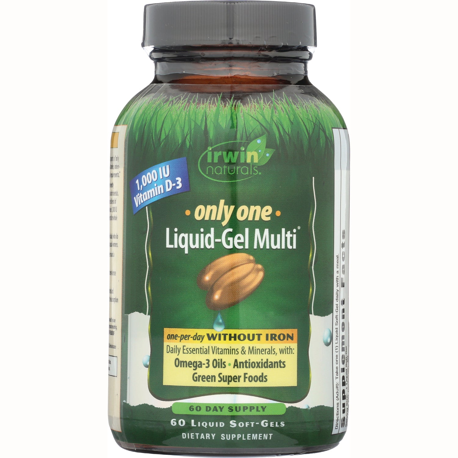 Only One Liquid Gel Multi without Iron