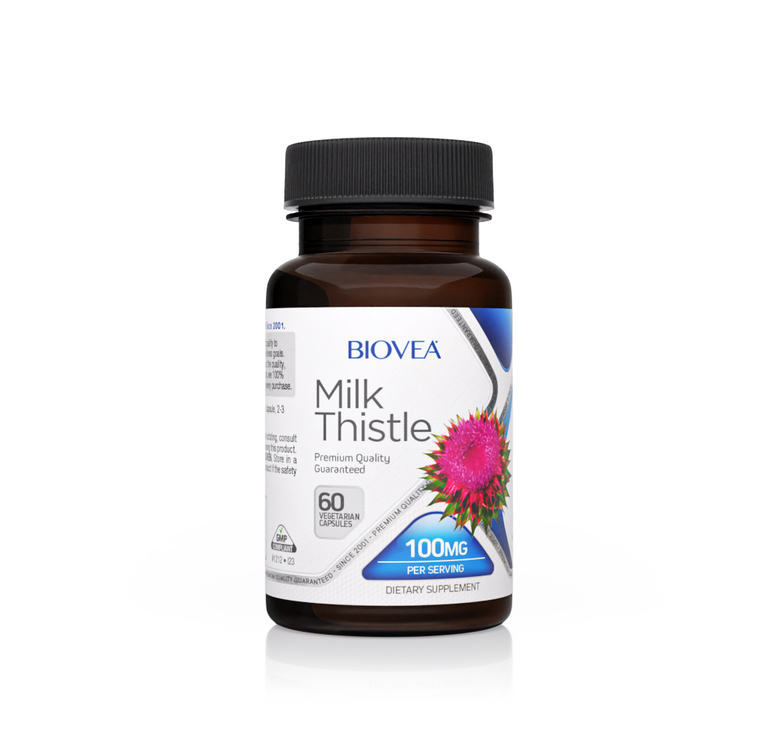 MILK THISTLE 100mg 60 Vegetarian Capsules