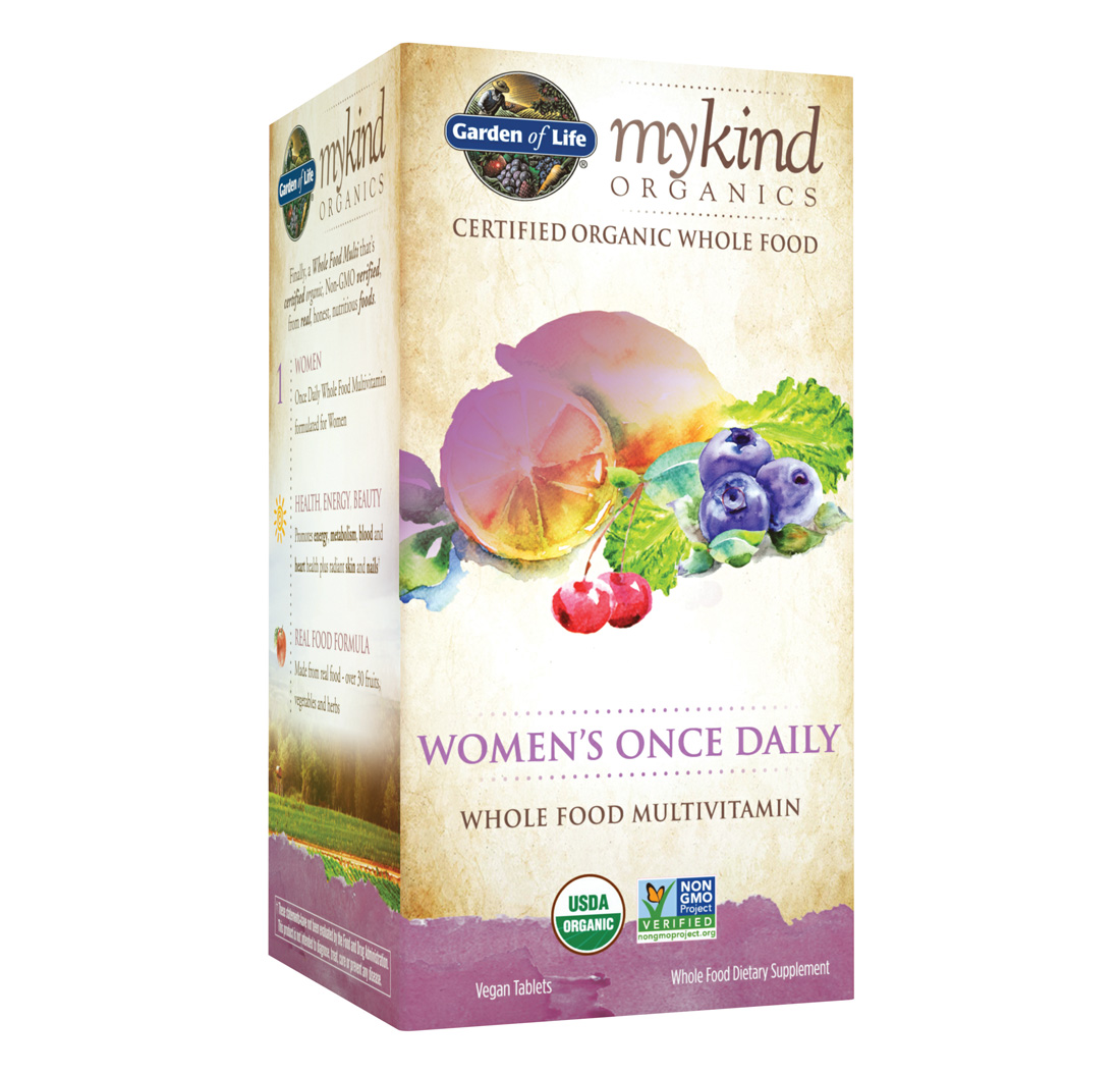 MYKIND ORGANICS WOMEN'S ONCE DAILY (Organic) 60 Tablets