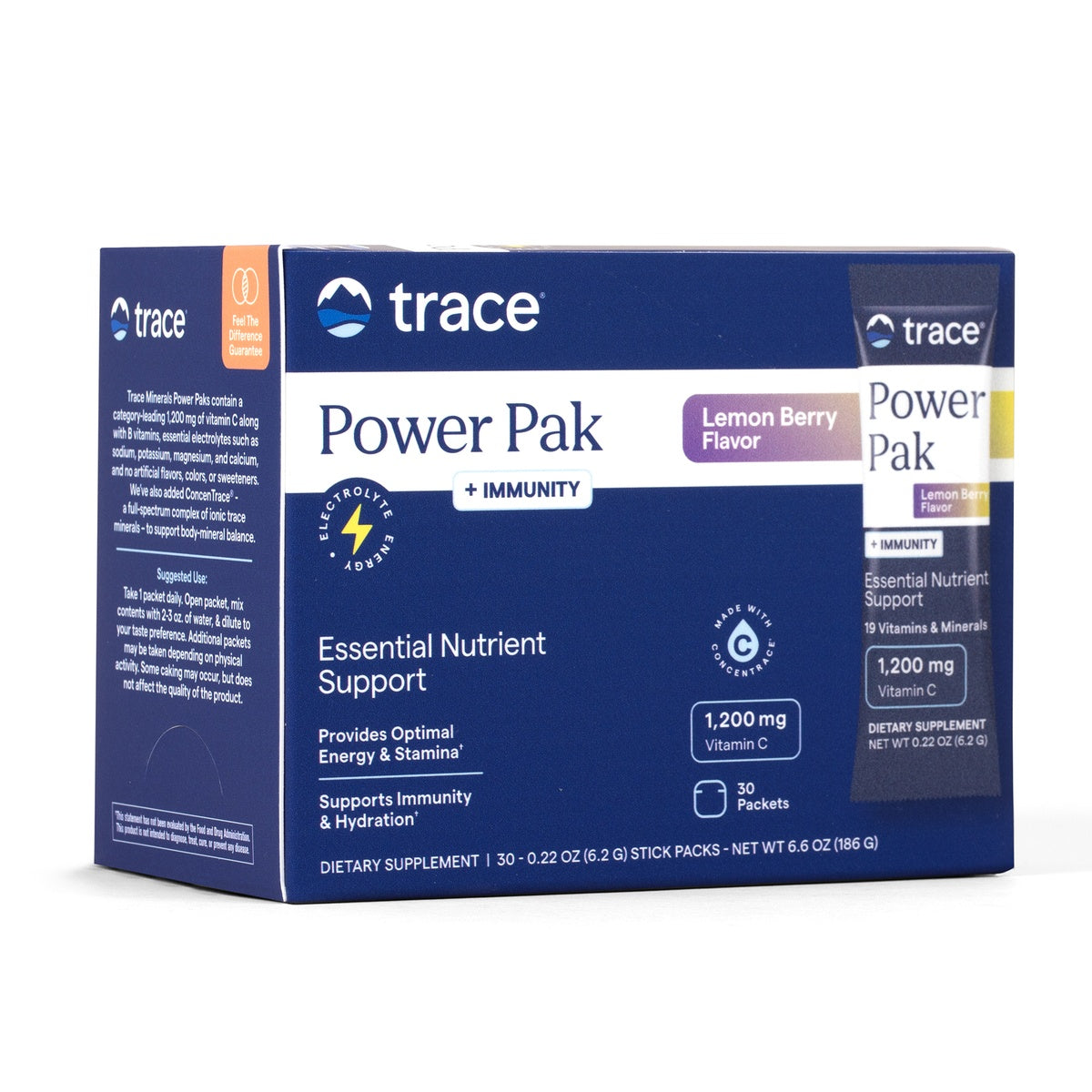 Power Pak + Immunity - Lemon Berry