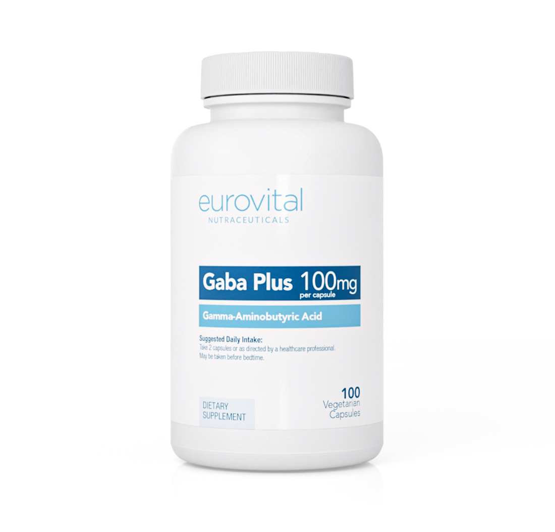GABA PLUS 100mg 100 Vegetarian Capsules