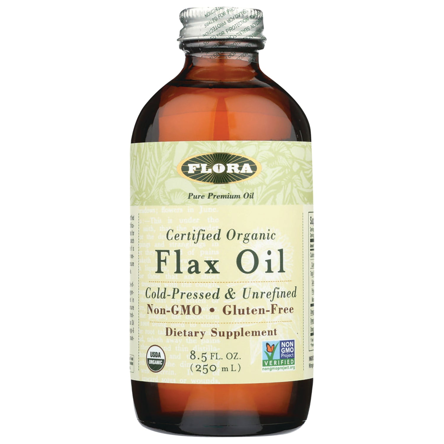 Certified Organic Flax Oil