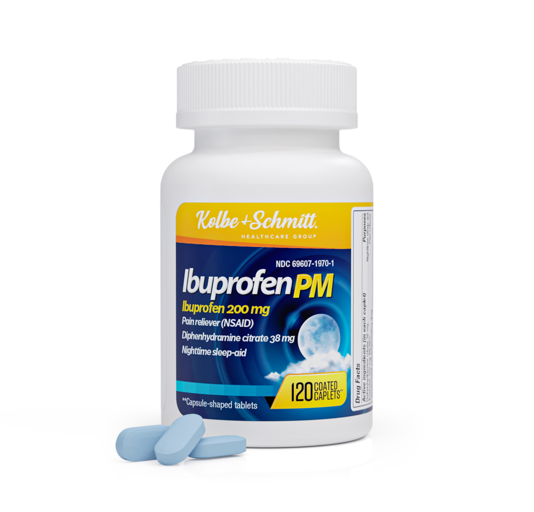 IBUPROFEN PM 200mg 120 Caplets