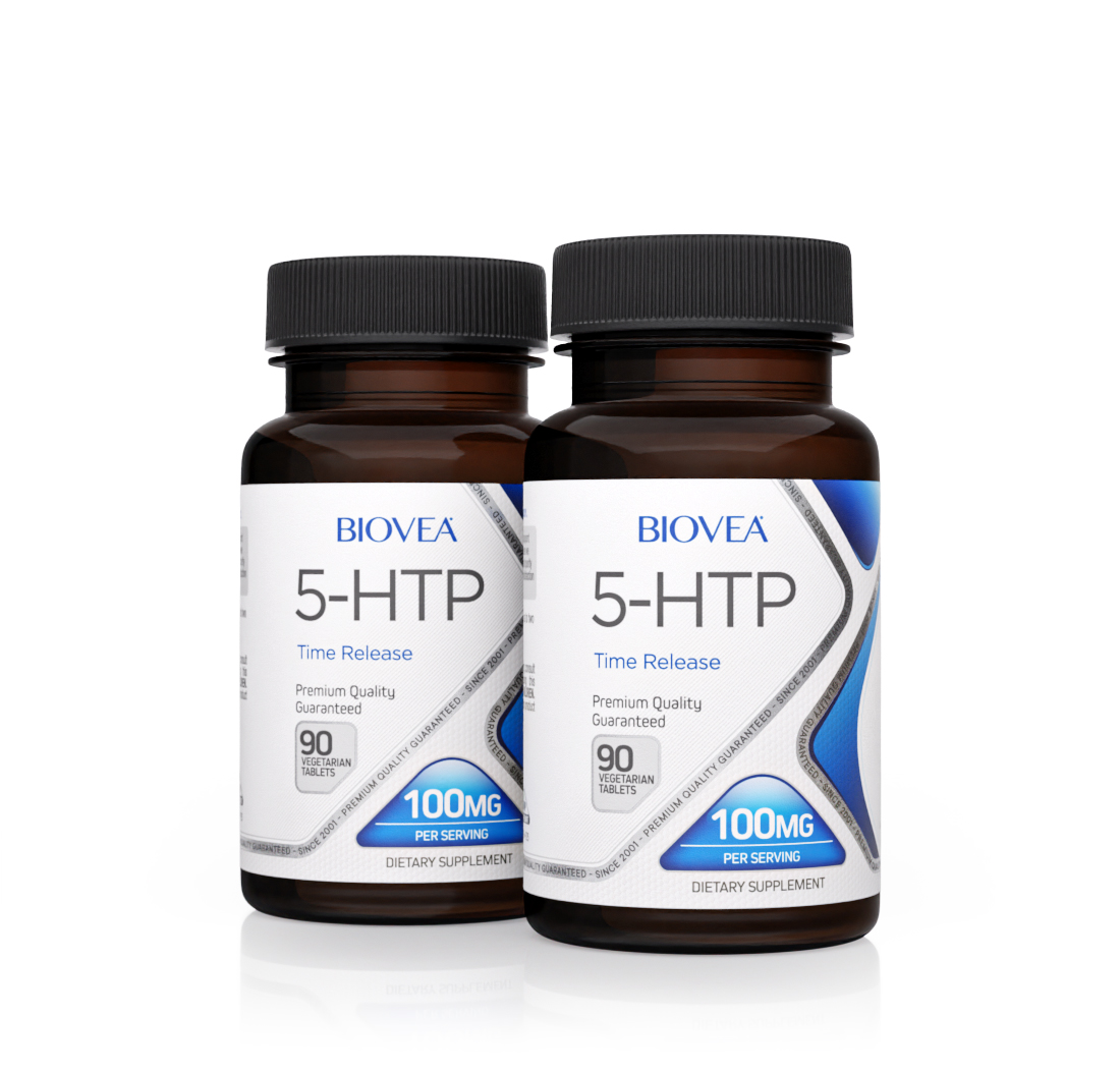 5-HTP (Time Release) 100mg 180 Tablets VALUE PACK