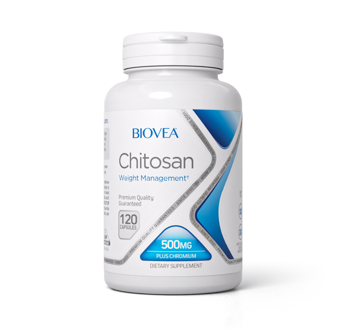CHITOSAN 500mg 120 Capsules