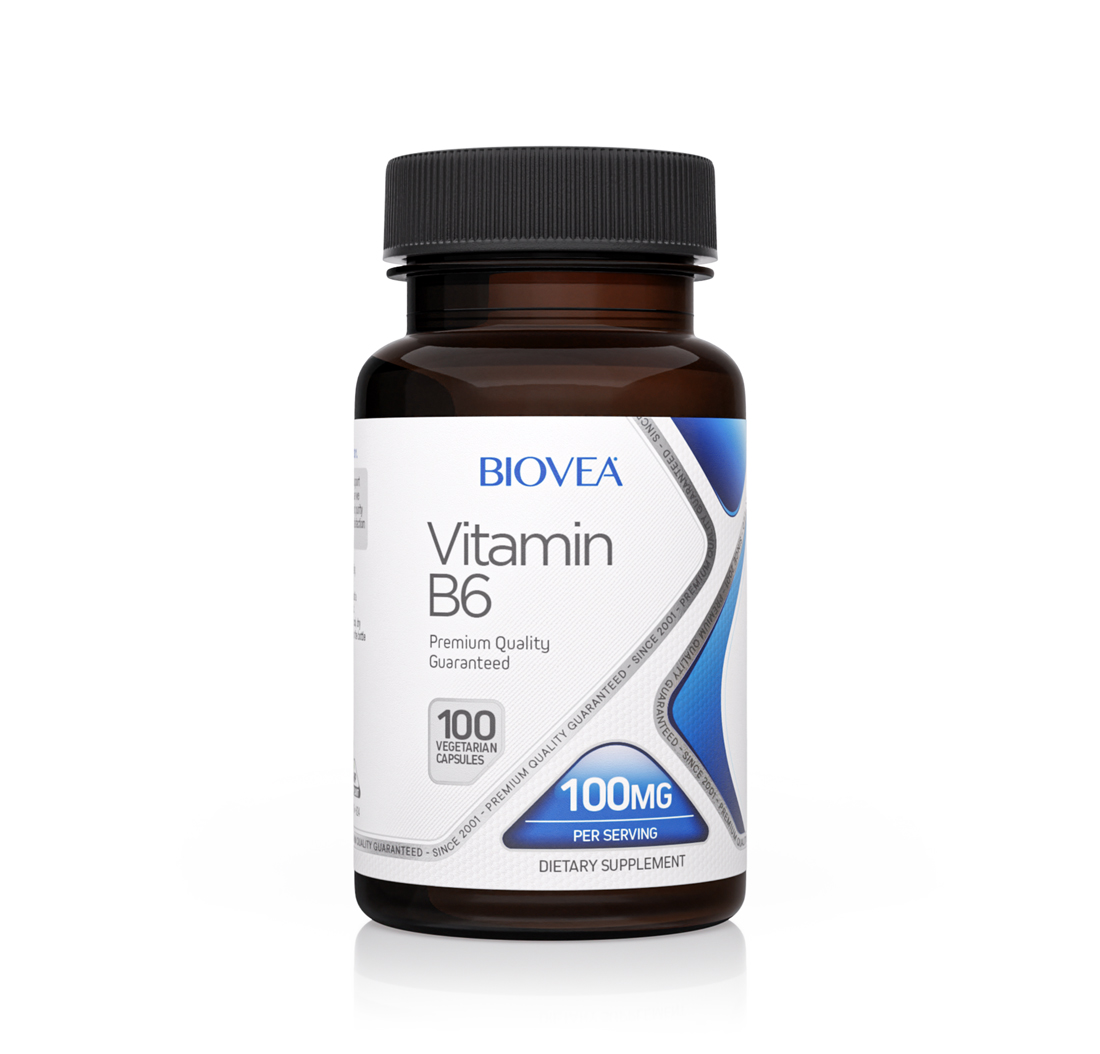 VITAMIN B6 100mg 100 Capsules