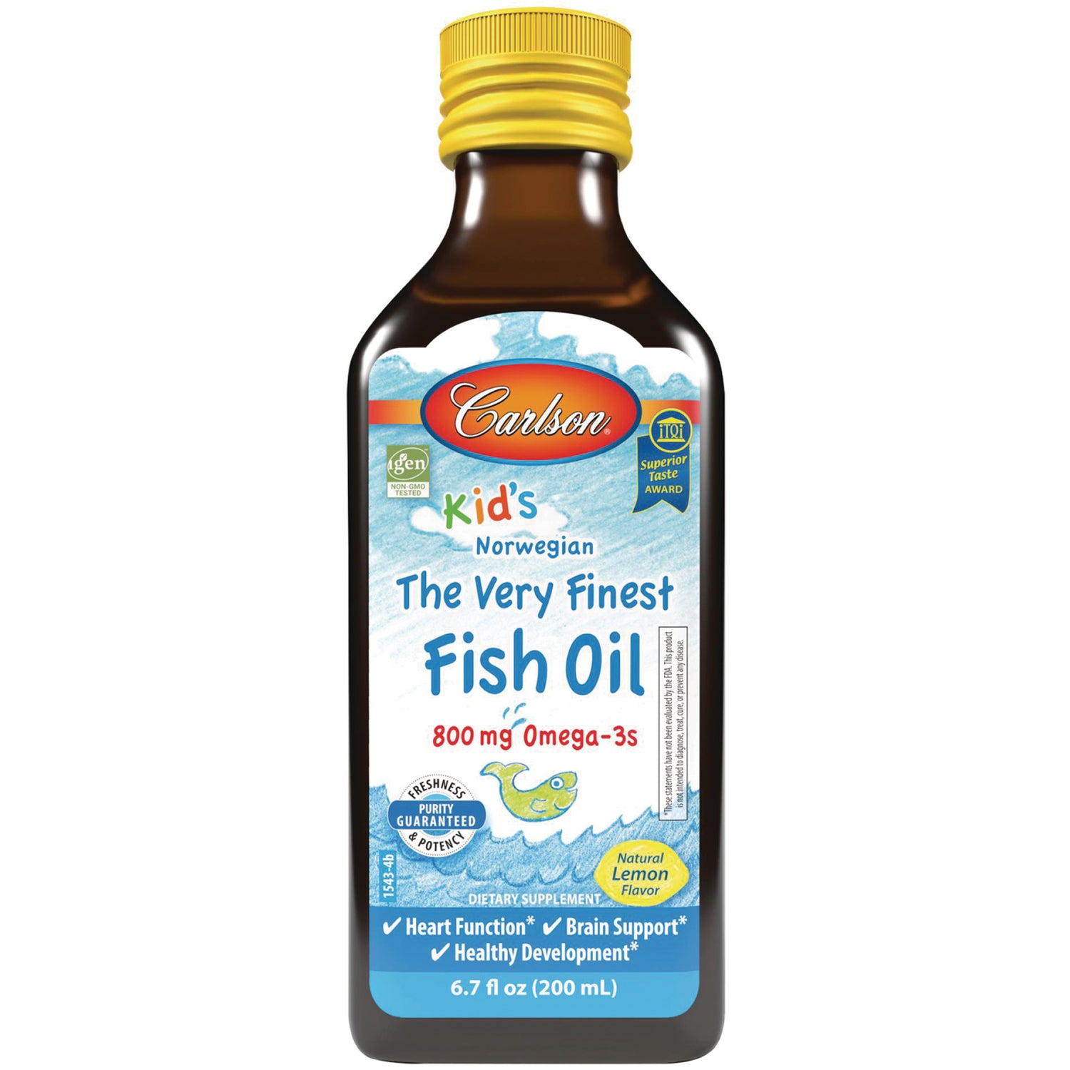 Kid's Norwegian The Very Finest Fish Oil - Lemon