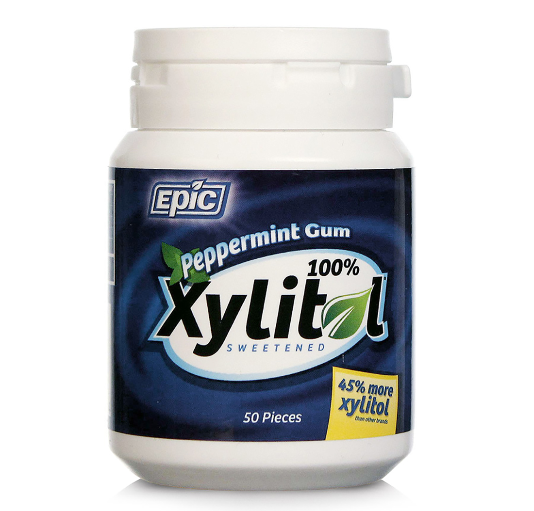 XYLITOL GUM (Peppermint) 50 Pieces
