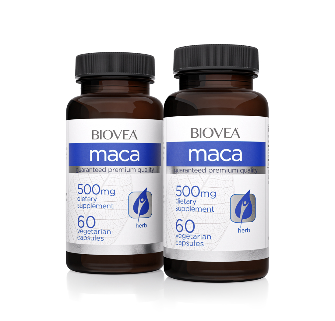 MACA (Organic) 500mg 120 Capsules VALUE PACK
