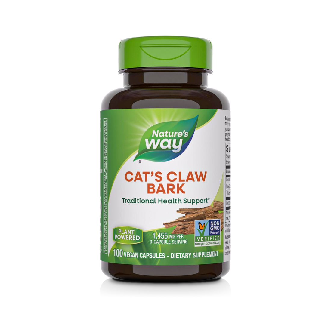 CAT'S CLAW 485mg 100 Vegan Capsules