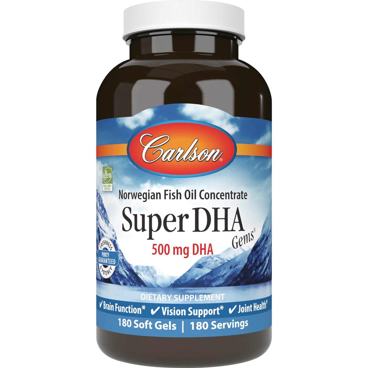 Norwegian Fish Oil Concentrate Super DHA Gems