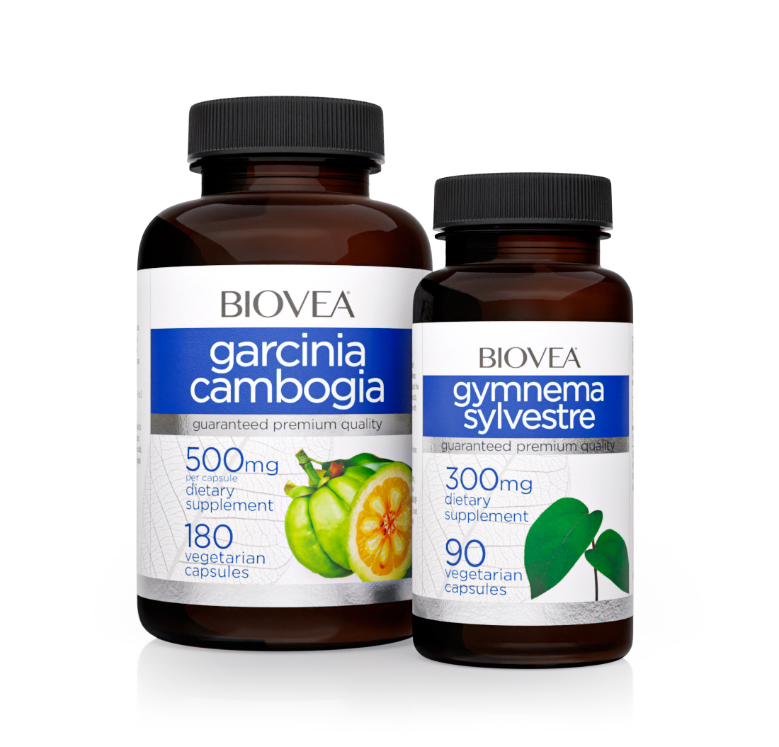 GYMNEMA SYLVESTRE 300mg & GARCINIA CAMBOGIA PACK