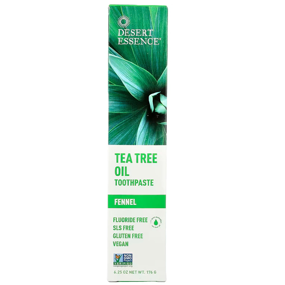 Natural Tea Tree Oil Toothpaste - Fennel