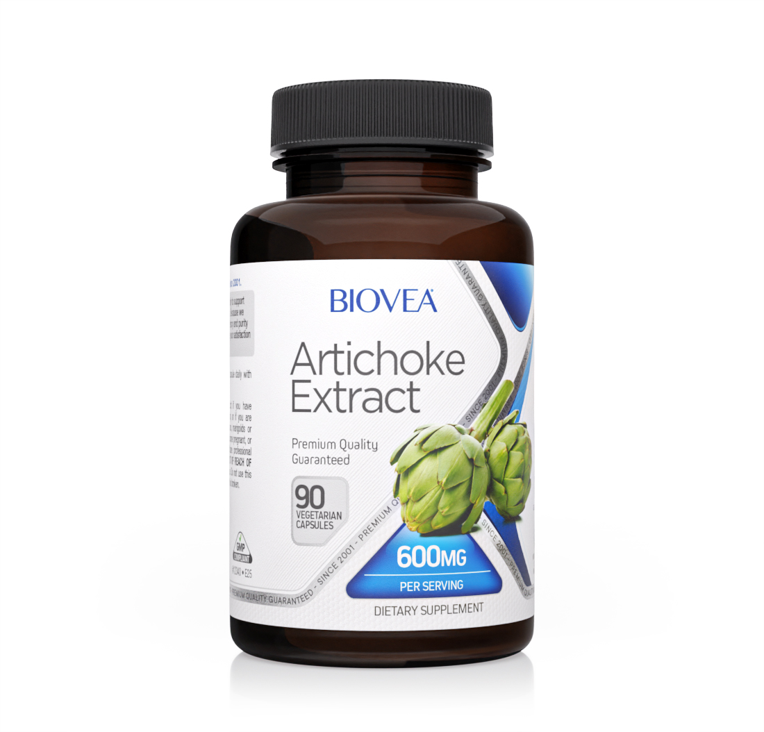 ARTICHOKE EXTRACT 600mg 90 Capsules