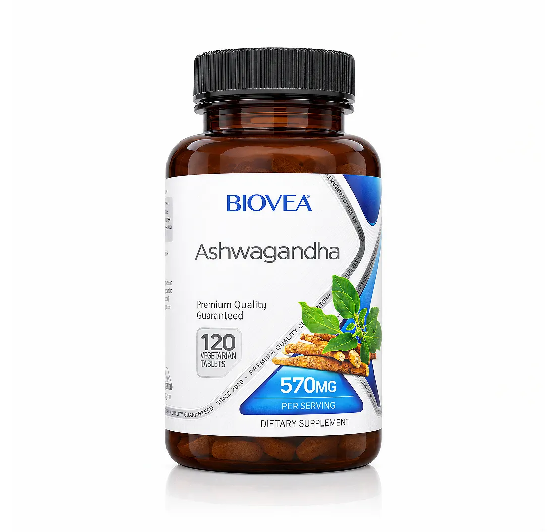 ASHWAGANDHA 570mg 120 Vegetarian Tablets