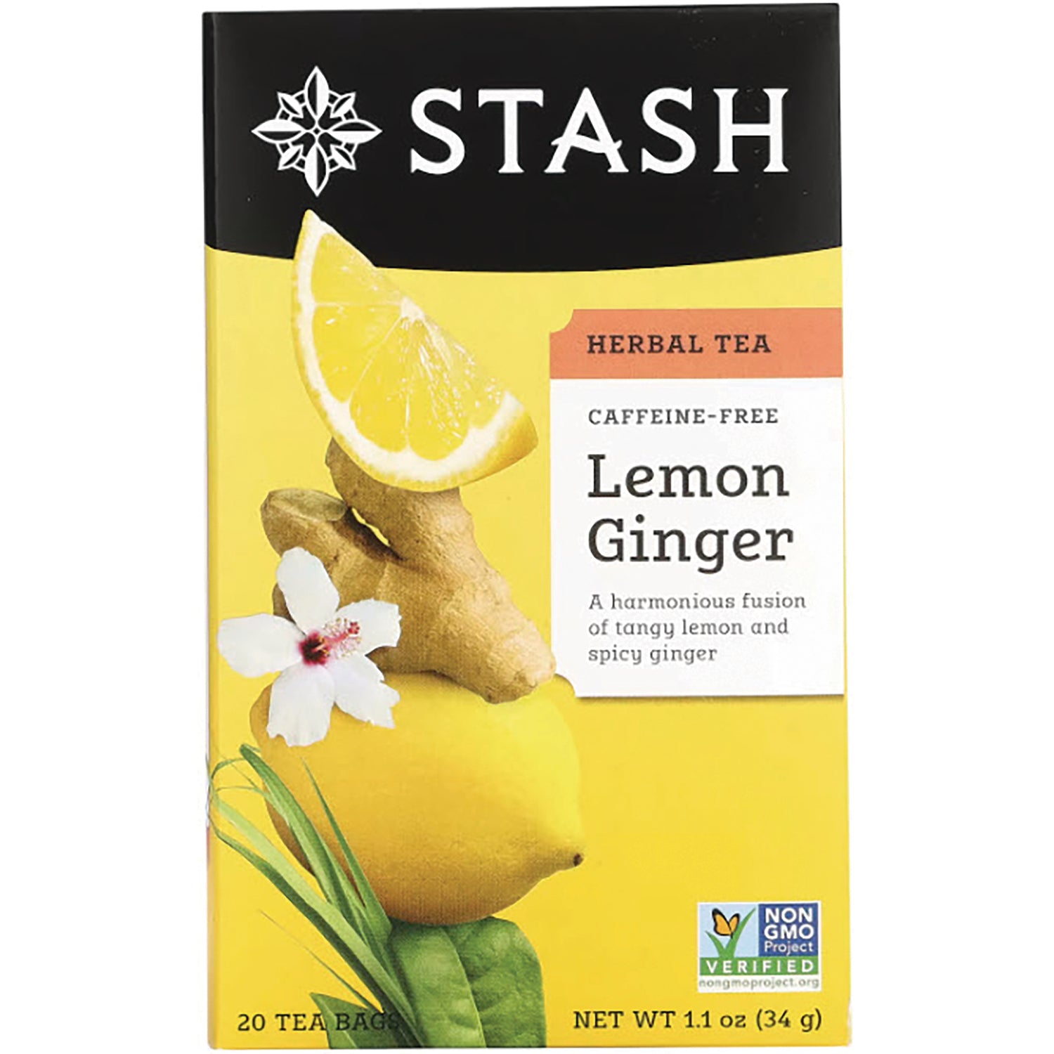 Herbal Tea - Caffeine-Free - Lemon Ginger