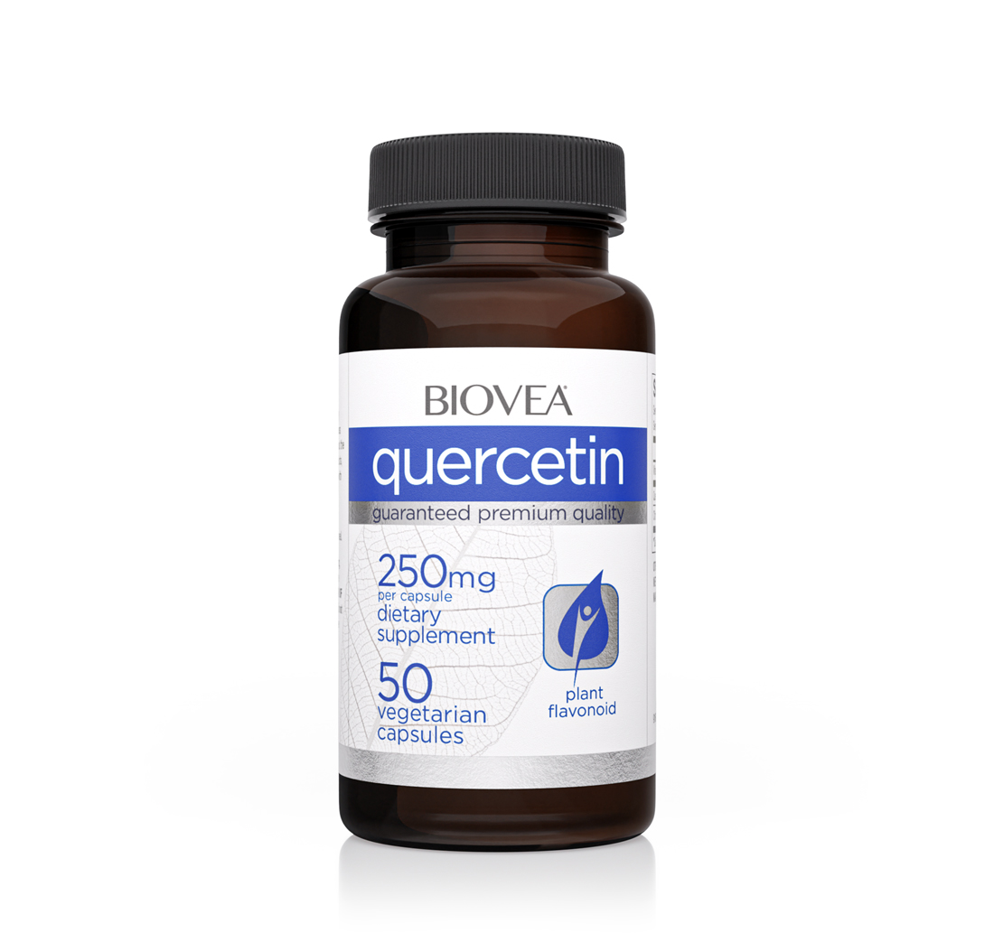 QUERCETIN 250mg 50 Vegetarian Capsules