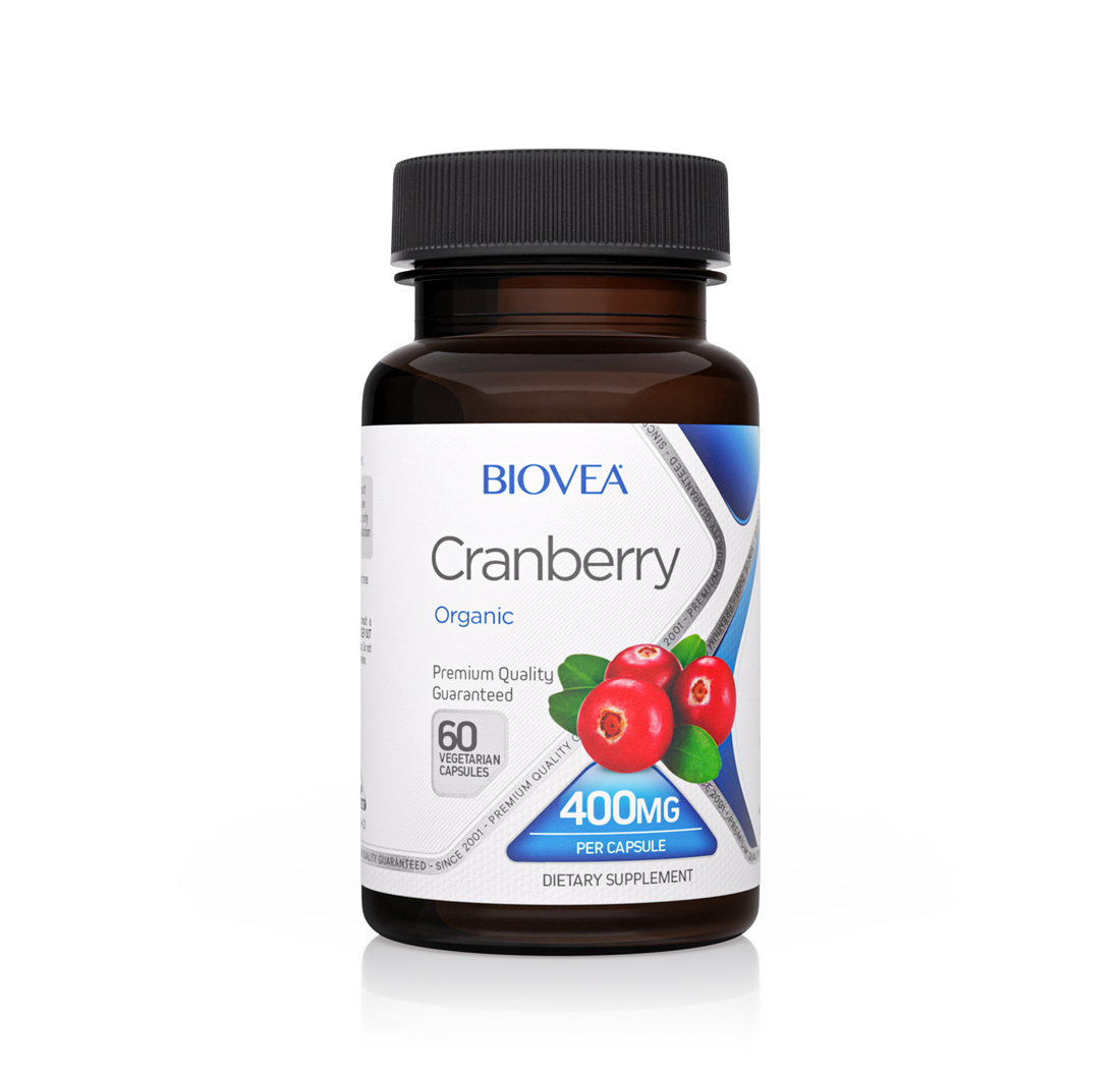 CRANBERRY (Organic) 400mg 60 Capsules