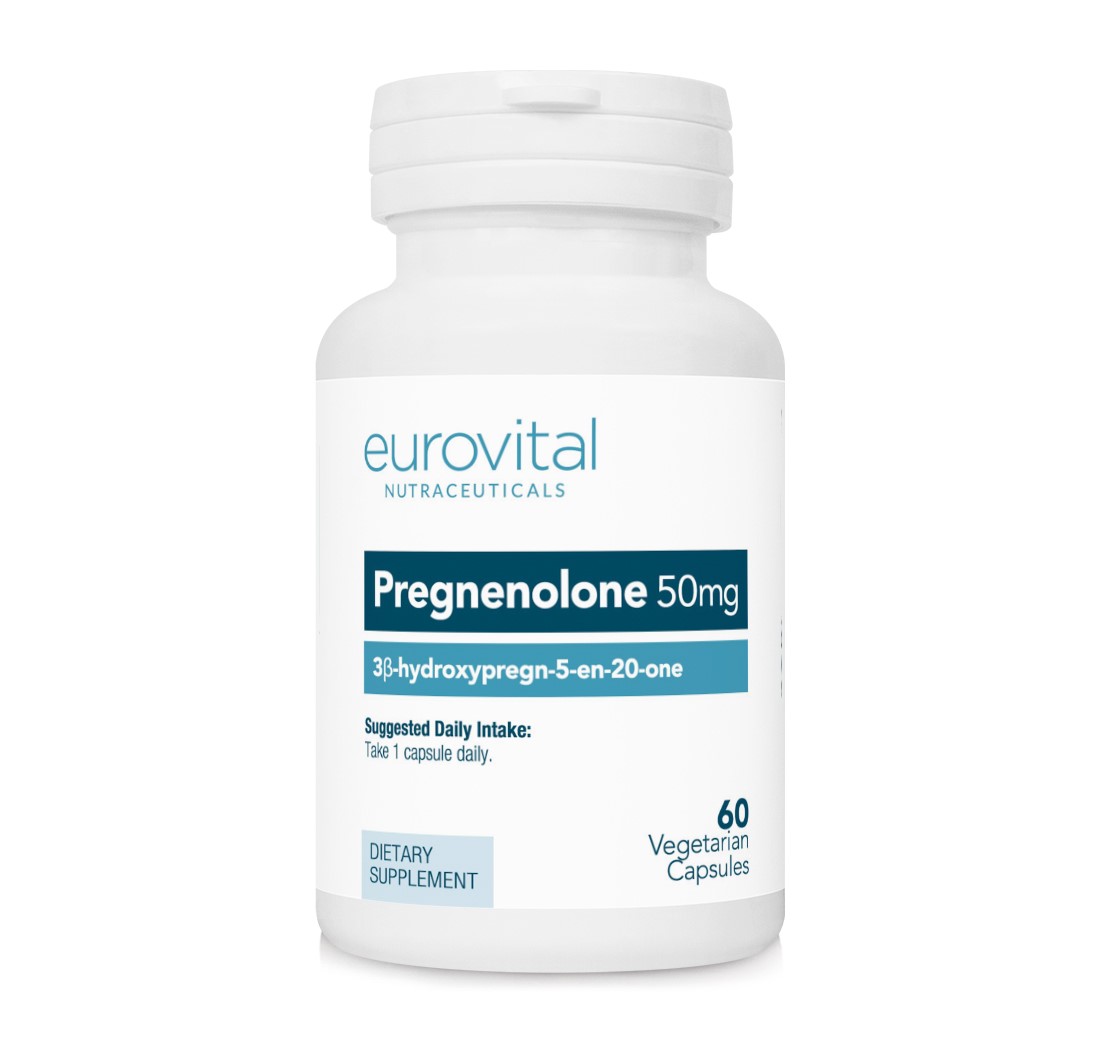 PREGNENOLONE 50mg 60 Vegetarian Capsules