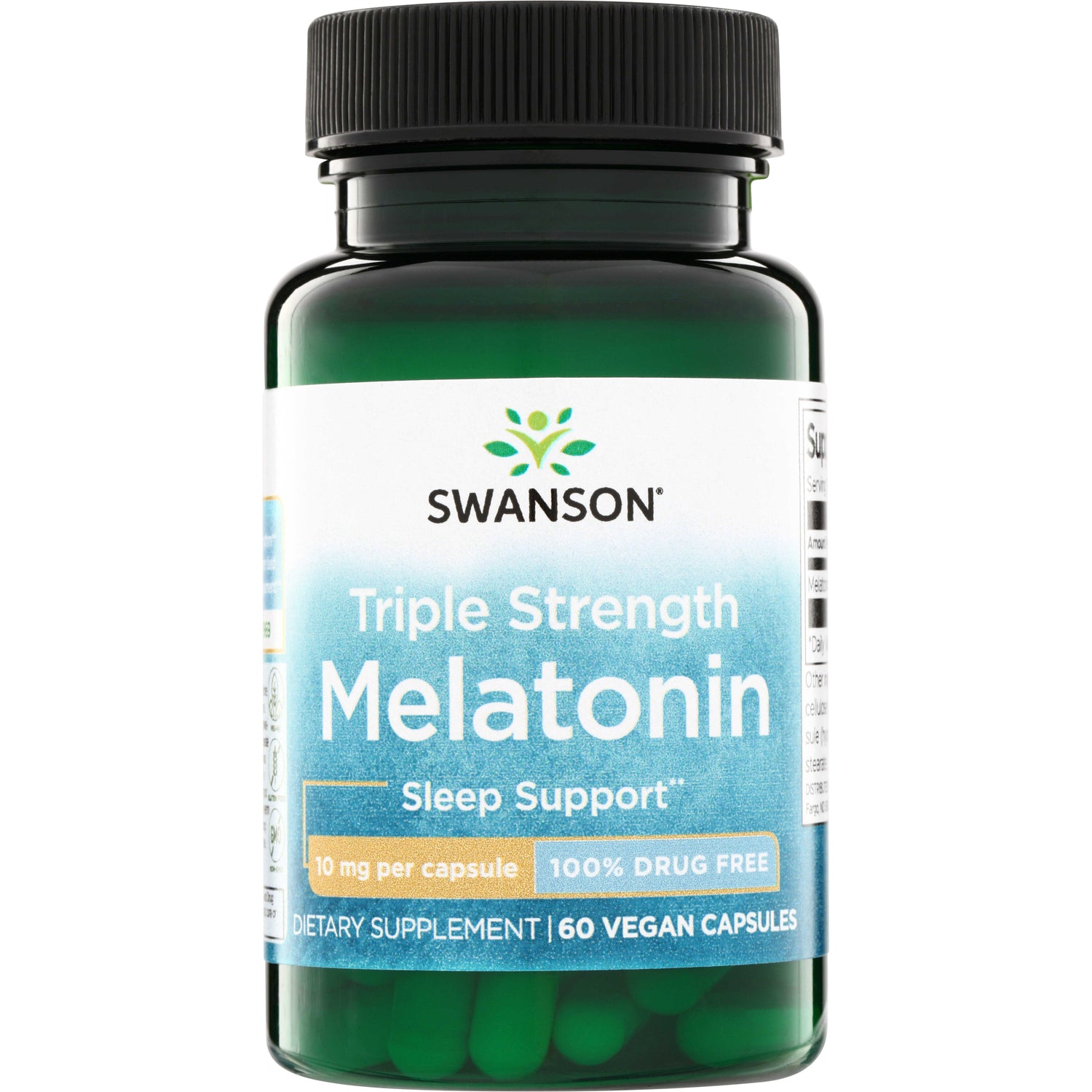 Triple Strength Melatonin - 100% Drug Free