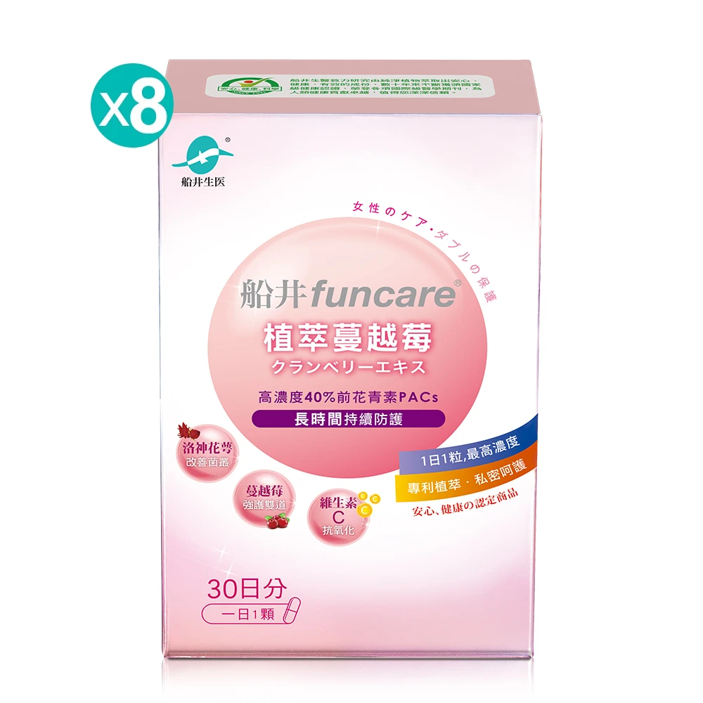 船井®植萃蔓越莓私密呵護組(共240顆)