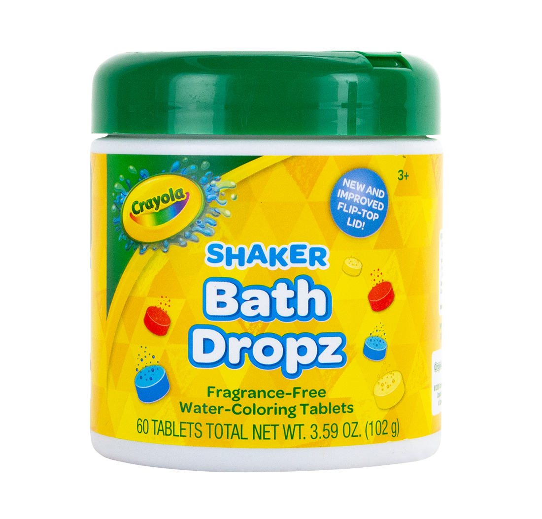 CRAYOLA BATH DROPZ (Assorted Colors) 60 Tablets
