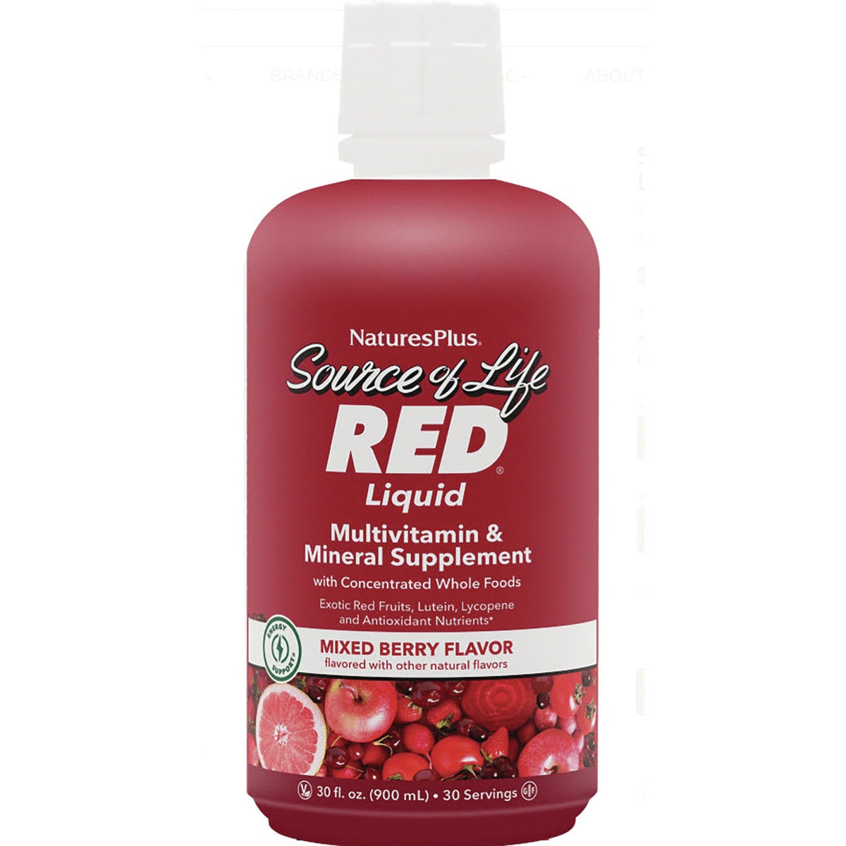 Liquid Red Multi-Vitamin & Mineral - Mixed Berry