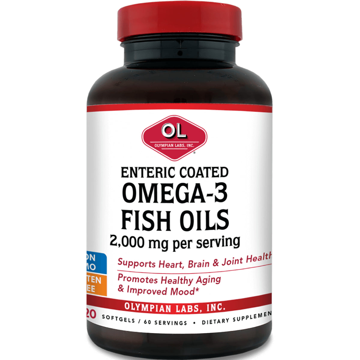 Enteric Coated Omega-3 Fish Oils