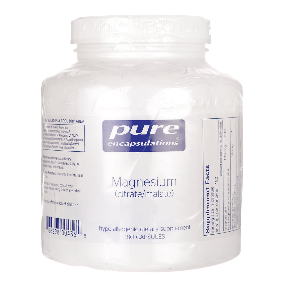 Magnesium (citrate/malate)