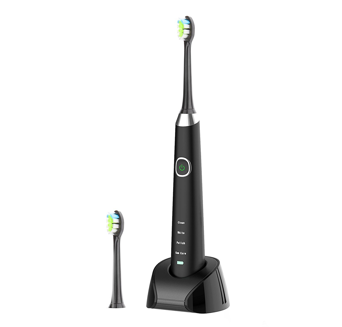 SONIC ELECTRIC TOOTHBRUSH (Black) (USB)