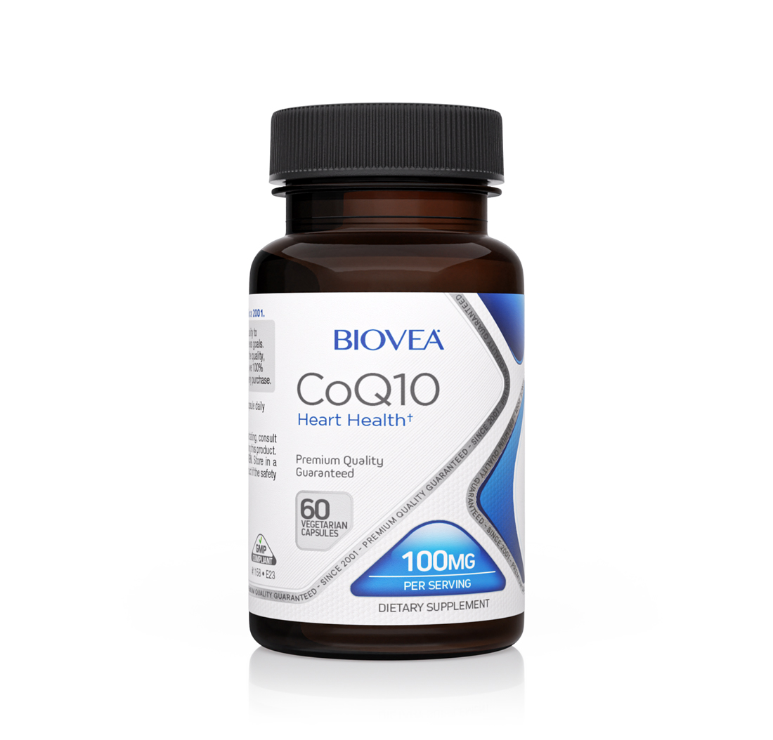 COENZYME Q10 (CoQ10) 100mg 60 Vegetarian Capsules