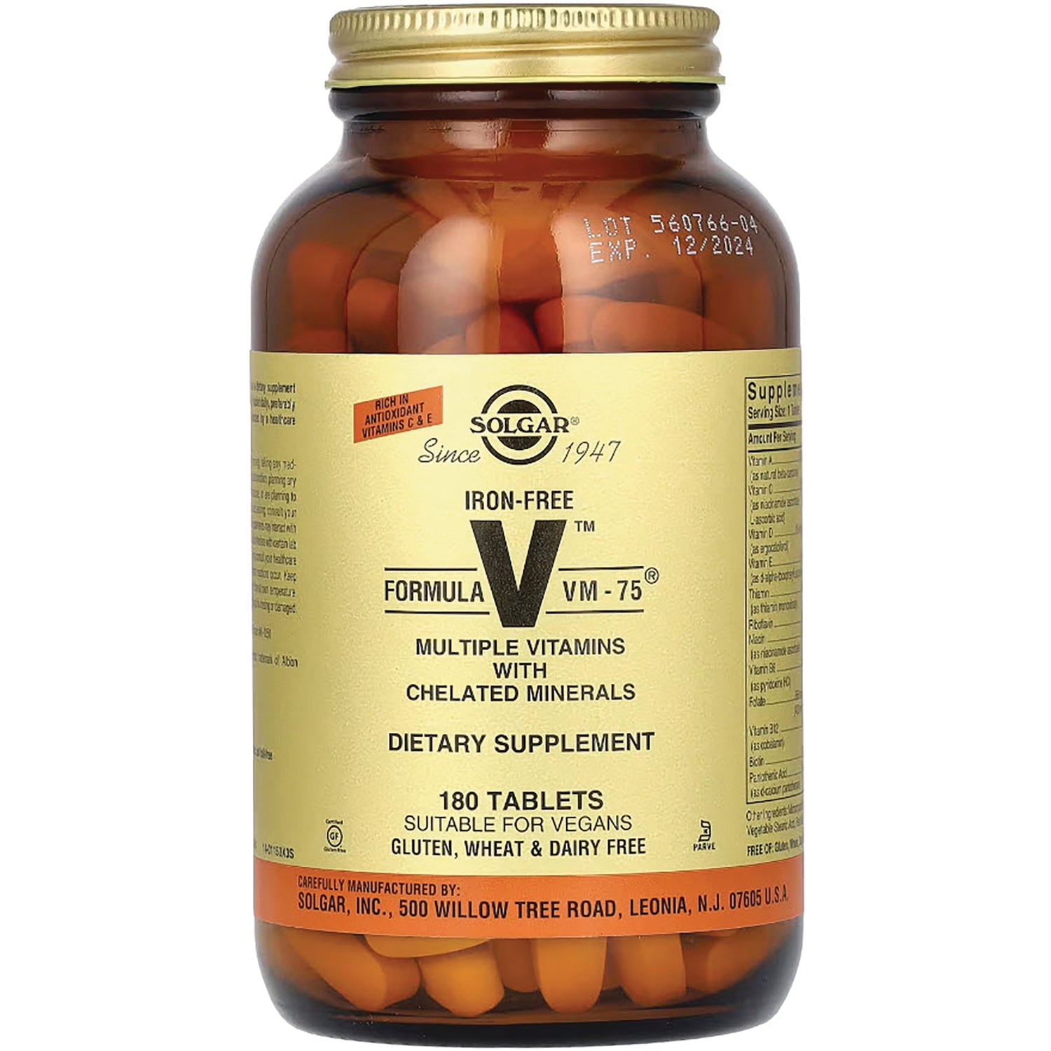 Formula VM-75 Iron-Free