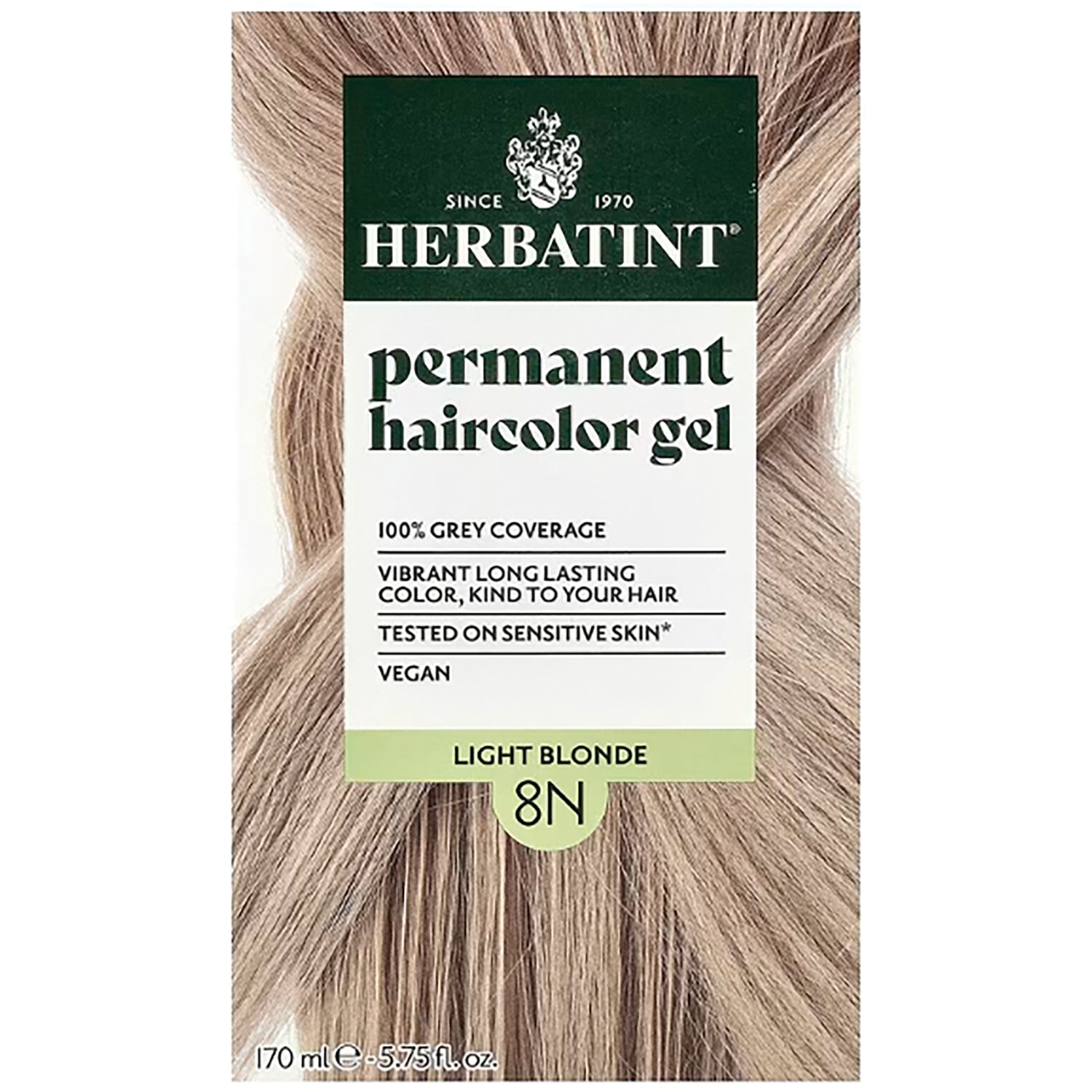 Permanent Haircolor Gel 8N Light Blonde