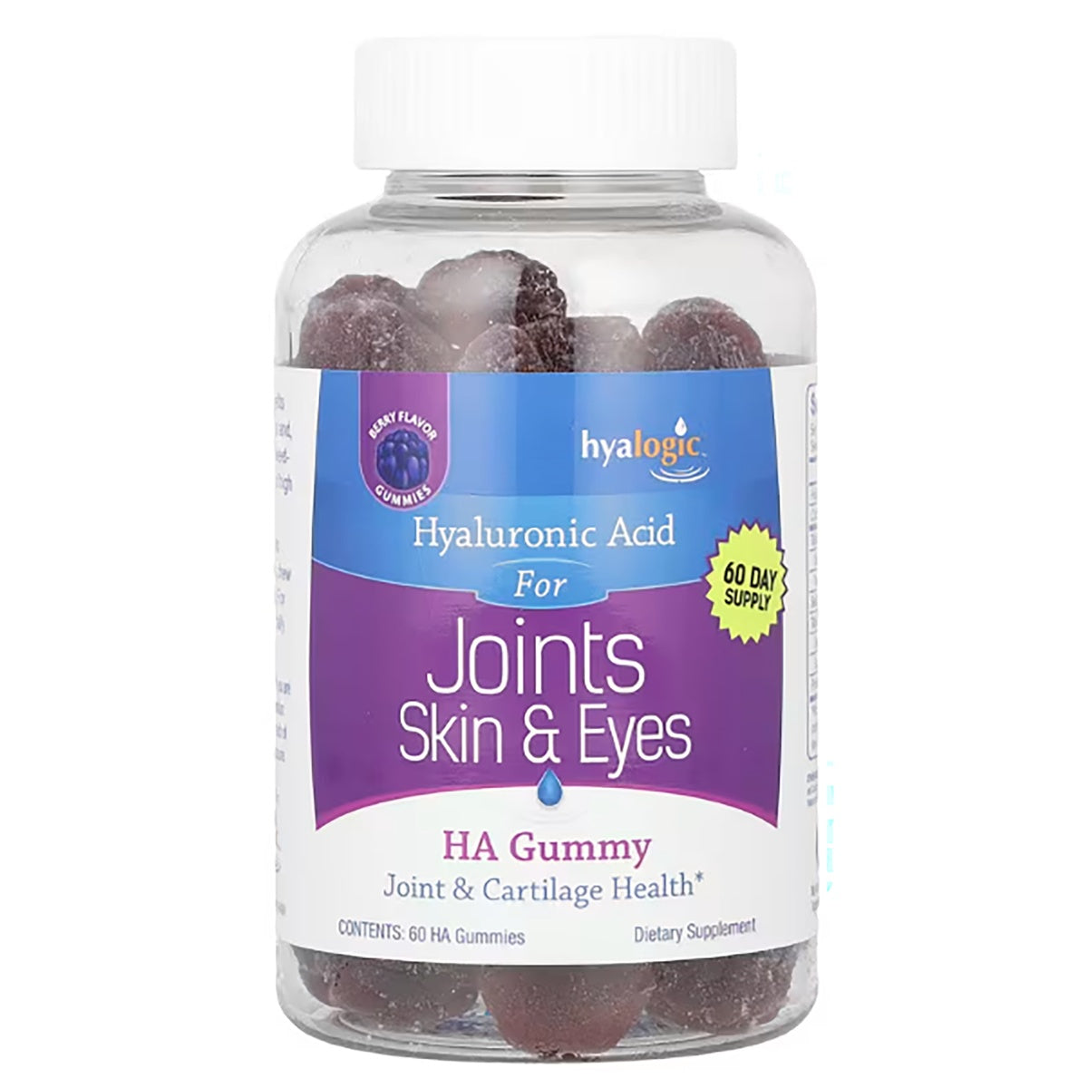 Hyaluronic Acid for Joints, Skin & Eyes - Berry