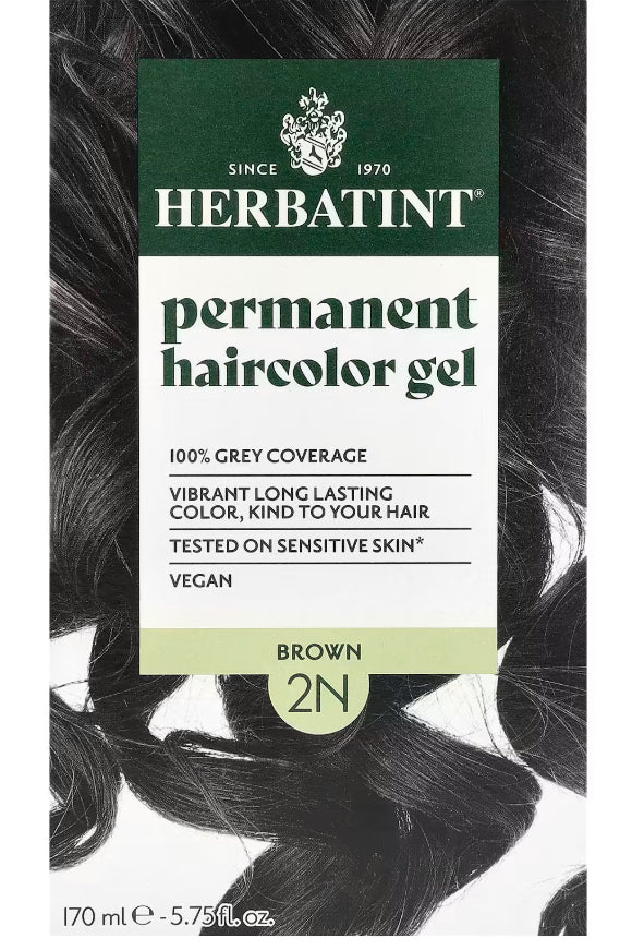 Permanent Haircolor Gel 2N Brown