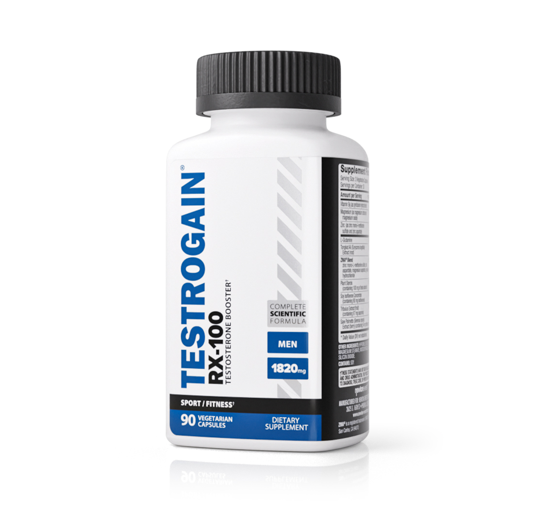 TESTROGAIN RX-100 (with Tongkat Ali) 90 Vegetarian Capsules