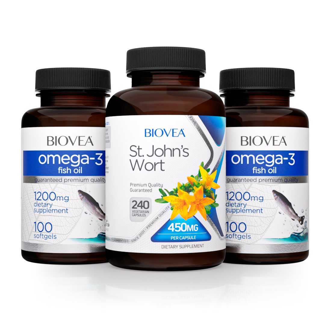 ST. JOHNS WORT & OMEGA-3 VALUE PACK
